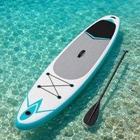Planche de SUP gonflable tout usage avec pompe électrique, technologie Drop Stitch, gonflage/dégonflage rapide pour les eaux océaniques - Écologique