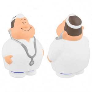 Regalos Promocionales con Logotipo Personalizado, Pelota Antiestrés de Espuma de PU con Forma de Doctor para Hombre y Mujer - Product Image 1