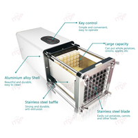 Multifunctionele Elektrische Keuken Groenten Fruit Chopper Snijmachine Aardappelchips Kubus Snijmachine Frietsnijder