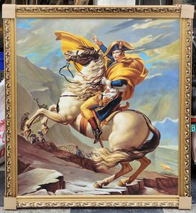 Reproducción de Pintura al Óleo Clásica Hecha a Mano y Enmarcada, El Banquete, para Decoración de Pared en Hogar, Hotel u Oficina, P01, Pintura al Óleo Enmarcada - Product Image 5