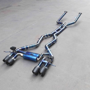 23-25 <span class=keywords><strong>M2</strong></span> <span class=keywords><strong>G87</strong></span> 3.0T Silencieux d'échappement Catback Matériau titane S58 pour BMW - Product Image 1