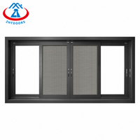 Zhtdoors-fabricante de puertas correderas de hierro y Pvc, ventanas deslizantes de aluminio, precio favorable