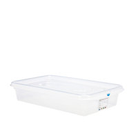 Gastronox 1/1 H100. Contenedor de alimentos profesional con tapa