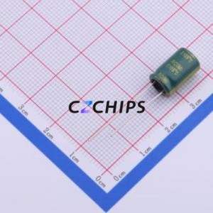 Condensador Electrolítico de Aluminio de Orificio Pasante RC450M4R7LO8*12TH-2A1E, Orificio Pasante, D8xL12mm 4.7uF 20% 450V 3.5mm - Product Image 2