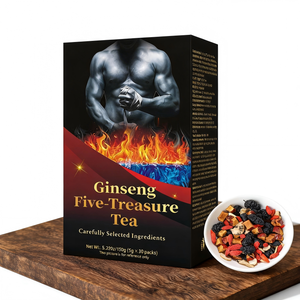 Té de Cinco Tesoros con Ginseng y Maca, Hierbas Naturales, Té Nutritivo para los Riñones y la Fertilidad Masculina - Product Image 1