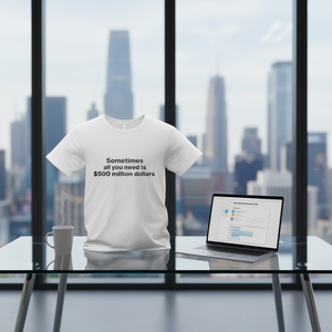 Maglietta Motivazionale per Imprenditori, T-Shirt con Meme Divertente, Regalo Gag Cringe - Product Image 2