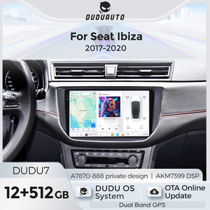 Sistemas Multimedia para Automóviles Android DUDU para Seat <span class=keywords><strong>Ibiza</strong></span> 2017-2020 con Pantalla, Navegación, Música, CarPlay y Android Auto - Product Image 1