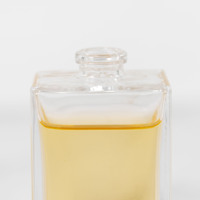 Flacon de parfum vide en verre transparent carré de luxe 50ml/100ml pour emballage cosmétique, logo personnalisable