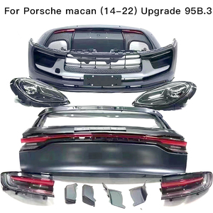 Kit de carrosserie de <span class=keywords><strong>prix</strong></span> de gros d'usine pour Porsche <span class=keywords><strong>macan</strong></span> 2014-2022 mise à niveau 95B.3 feu arrière intégré de porte arrière de pare-chocs avant et arrière - Product Image 2