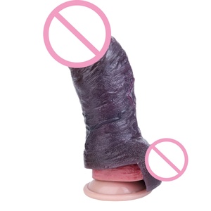 Funda Reutilizable para Pene con Anillo, Funda de Silicona Ultrasuave de Extremo Abierto, Alargador de Pene para Parejas, Juguetes Sexuales para Adultos - Product Image 3