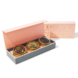 Set da tè in cartone con stampa logo personalizzato scatola <span class=keywords><strong>regalo</strong></span> di lusso scatola di tè a base di erbe campioni di imballaggio per tè - Product Image 2