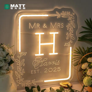 Letrero de Neón Personalizado para Boda con Diseño Gratuito, Nombres y Fecha Personalizados, Letrero LED con Marco Floral, Decoración de Luces Colgantes, Decoración de Pared - Product Image 2