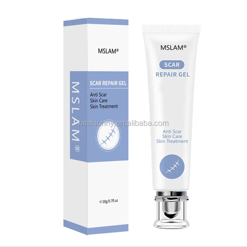 Private label Scar Silicone Scar Gel Cream for face, body, Stretch Marks surgical burn Acne scar