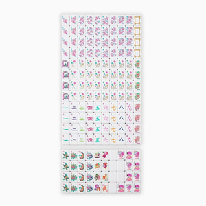 Fichas de Mahjong Americanas Personalizadas, Estilo Occidental, Diseño Personalizado para Entretenimiento Diario - Product Image 4