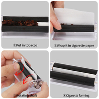 Machine à rouler les cigarettes manuelle portable 70 mm 78 mm 110 mm Mini remplisseur pour fumeurs DIY