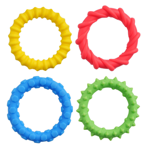 Bracelet sensoriel en silicone pour enfants en gros - Anneau anti-stress souple et élastique à presser - Jouet anti-stress texturé unisexe - Product Image 4