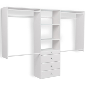 Fabricante de Muebles para Dormitorio, Organizadores de Armarios de Madera Personalizados, Sistema de Vestidor con Cajones - Product Image 1
