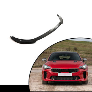 Pare-chocs avant Stinger en Fiber de carbone véritable, séparateur de lèvre, menton pour KIA Stinger 2018 - <span class=keywords><strong>2023</strong></span> - Product Image 5
