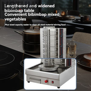 <span class=keywords><strong>Machine</strong></span> verticale tournante automatique <span class=keywords><strong>électrique</strong></span> commerciale de <span class=keywords><strong>kebab</strong></span> de Shawarma pour le restaurant et la ferme utilisés - Product Image 5