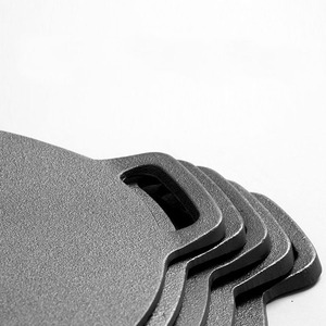 Sartén grande de hierro fundido <span class=keywords><strong>para</strong></span> pizza, sartén premium <span class=keywords><strong>para</strong></span> tawa dosa, sartén <span class=keywords><strong>para</strong></span> crepes con asas de doble bucle - Product Image 2