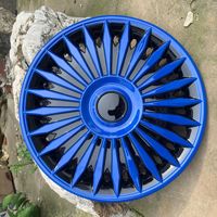 Cache-roue de 14 pouces avec finition chromée et ABS, ajustement universel pour la rénovation automobile (Modèle YL-6201)