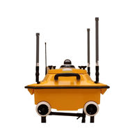 Bateau d'arpentage sans pilote CHCNAV Apache 3PRO USV, étanche IP67, haute précision GNSS RTK, pour le dragage des canaux