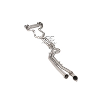 Tuyaux d'échappement à commande Valvetronic pour BMW M2 G87 3.0T en acier inoxydable, silencieux d'échappement Catback à découper et à fixer par collier