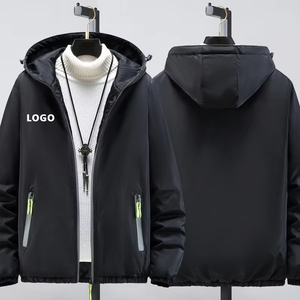 Fornitore Cinese di Giacche Outdoor Calde Best Seller con Servizio OEM, Giacca Antivento Monocolore per Uomo per Attività all'Aperto - Product Image 1