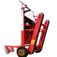 YFMHL08 1200W 400KG capacité de Machine d'escalade d'escalier électrique pliable plate-forme en acier chariot élévateur à chenilles pour le Transport de remise