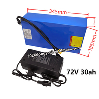 Kit de conversion de moteur de moyeu arrière pour vélo électrique Fat Bike 20 pouces 60V 72V 3000W 20x4.0 20*4.0 avec batterie 30Ah