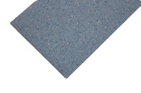 Revêtement de sol commercial en bois véritable ignifuge, carrelage vinyle PVC pour hôpital