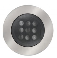 Lumière encastrée LED anti-éblouissement, design ultra-plat, couvercle en acier 304 316L, base en aluminium moulé sous pression, lumière de sol étanche