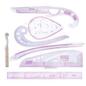 Wholesale Custom Price Cheap Luxury 7pcs Sewing French Curve <strong>Ruler</strong> Measure Dressmaking Tailor Drawing Template Craft Tool <strong>Set</strong> - Product Image 5
