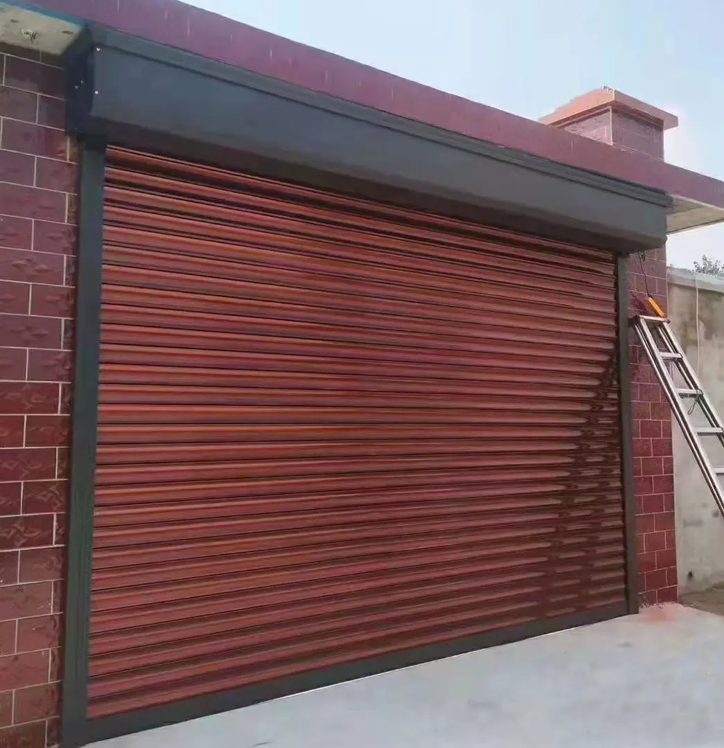 Vertical automatic roller shutter door aluminum durable roll up door