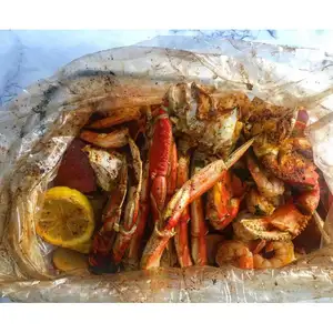 Grand format résistant à la chaleur, cuisson au four de qualité alimentaire, sac à dinde, crabe, écrevisse, sacs à ébullition pour fruits de mer