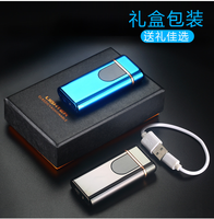 Briquet en métal Dericsson Classic à double arc avec technologie tactile coupe-vent de qualité supérieure pour un éclairage pratique des cigarettes
