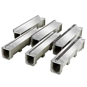 Stainless Steel Gutters Drainage Channel Cover Outdoor Drainage