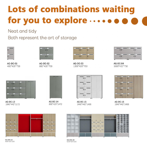 Meubles de bureau classeurs installation facile armoire de rangement de bureau moderne étagère à livres blanche personnalisée armoire de bureau en bois - Product Image 3