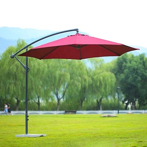 Commerce de gros personnalisé Sun Garden Parasol de haute qualité en porte-à-faux <span class=keywords><strong>grand</strong></span> parapluie extérieur pour la plage - Product Image 2