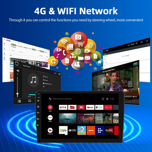 2014 2015 2016 Android 13 <span class=keywords><strong>Car</strong></span> Stereo đài phát thanh đa phương tiện Video <span class=keywords><strong>Player</strong></span> 2DIN Android Youtube Navigation GPS 4 gam cho TOYOTA COROLLA CE - Product Image 4