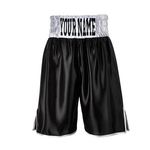 Logo personnalisé Meilleures ventes Shorts de boxe pour hommes Vêtements de sport de haute qualité Shorts de boxe pour hommes pour la course à pied - Product Image 2