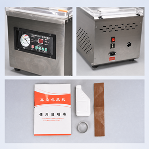 DZ-260 Single Chamber <strong>Vacuum</strong> Sealer Commercial Food <strong>Vacuum</strong> Packing Machine 201 Stainless Steel Desktop <strong>Vacuum</strong> Packager Bag - Product Image 3