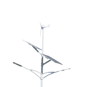 Solar Street <b>Light</b> With Wind And Solar Power Supply DC 24V <b>LED</b> For Outdoor Lighting Project Installation - Product Image 5