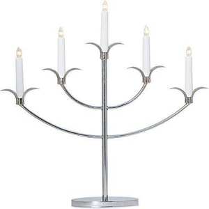 Candelabro de Aluminio de 5 Brazos Serie Signature, Elegante Soporte Decorativo Multicolor para el Hogar y la Oficina - Product Image 5