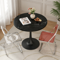 Table basse moderne en bois massif nordique durable pour le salon