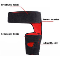 Orthèse de Hanche Manchon de Compression Cuisse | Dispositif Anti-Douleur Sciatique de la Hanche | Bande de Compression pour le Soulagement du Nerf Sciatique