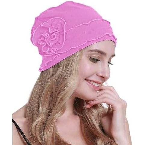 ผ้าฝ้ายนีออนสีชมพู