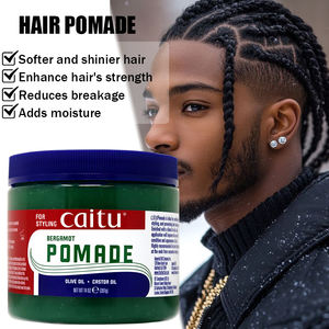 Oem Produits capillaires Pommade à la cire pour cheveux non grasse anti-frisottis Huile de fixation forte Pommade pour cheveux coiffants - Product Image 3