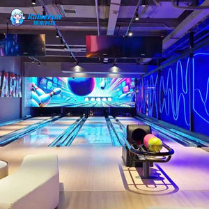 Équipement professionnel de bowling RaiseFun, placement de bouteilles à grande vitesse, pistes lumineuses à faible bruit pour les parcs de divertissement intérieurs - Product Image 1