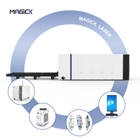 MKLASER MK-6025G 1200000W Raycus vollständig Geschlossener Austausch Tisch Lasers chneid maschine mit 2,5*6m Zwei Austauscher Arbeitstisch